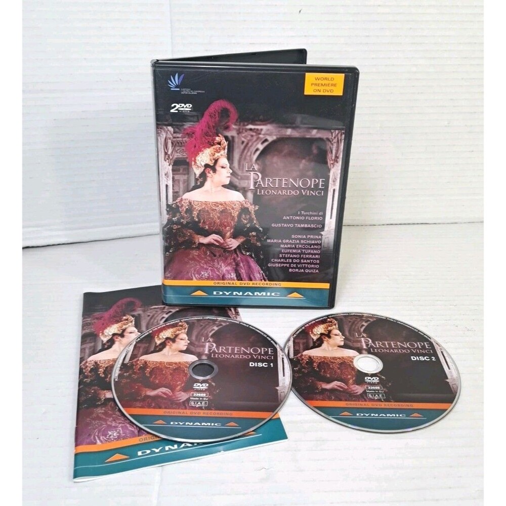 Leonardo Vinci: La Partenope (2 DVD Set) Live Opera Classic Performance Music